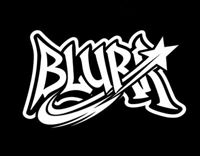 BLURR Decal Brand Logo